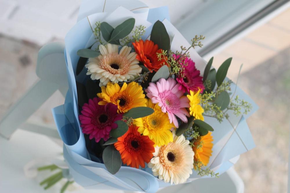 Букет цветов из: Герберы в Шайковке