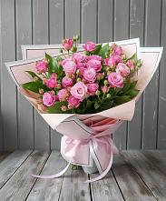 Букет Розовый кустик в Шайковке