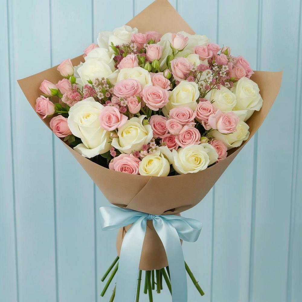 Букет цветов из: Розы в Шайковке