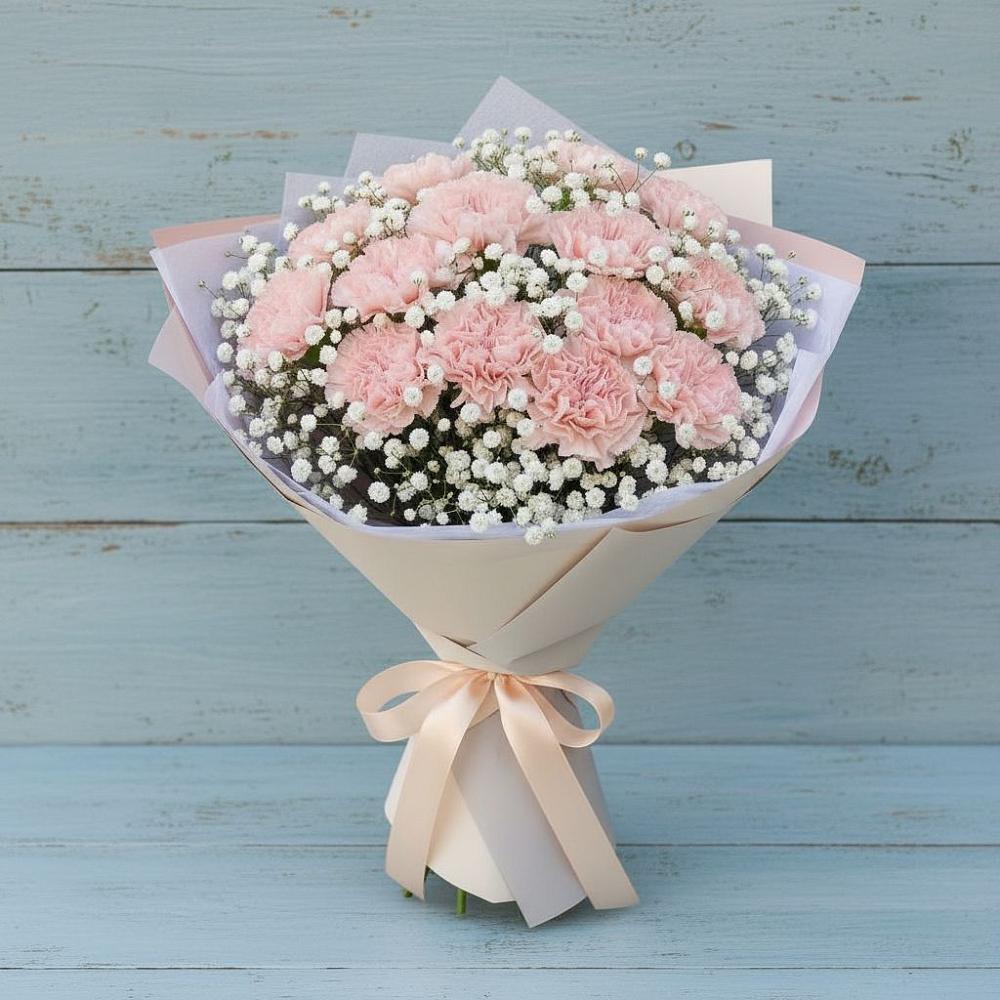 Букет цветов из: Гвоздики в Шайковке