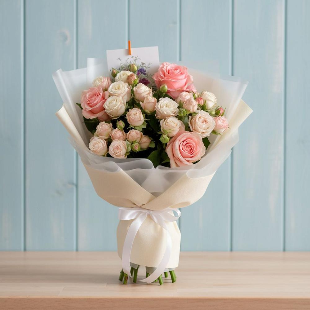 Букет цветов из: Розы в Шайковке