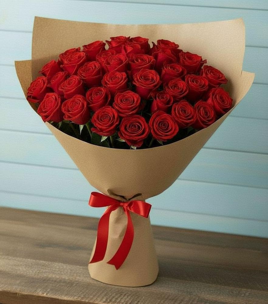 Букет Красные розы Милано в Шайковке