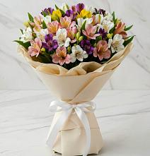 Букет цветов из:  Альстромерии в Шайковке
