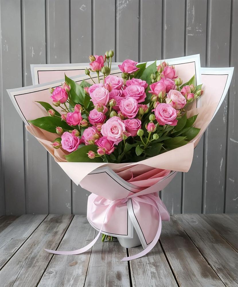 Букет Розовый кустик в Шайковке