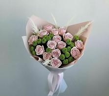 Букет цветов из:  Розы и Хризантемы в Шайковке