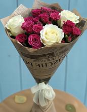 Букет цветов из:  Розы #REPLACE_PRED# Шайковке