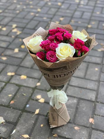 Букет цветов из: Розы в Шайковке