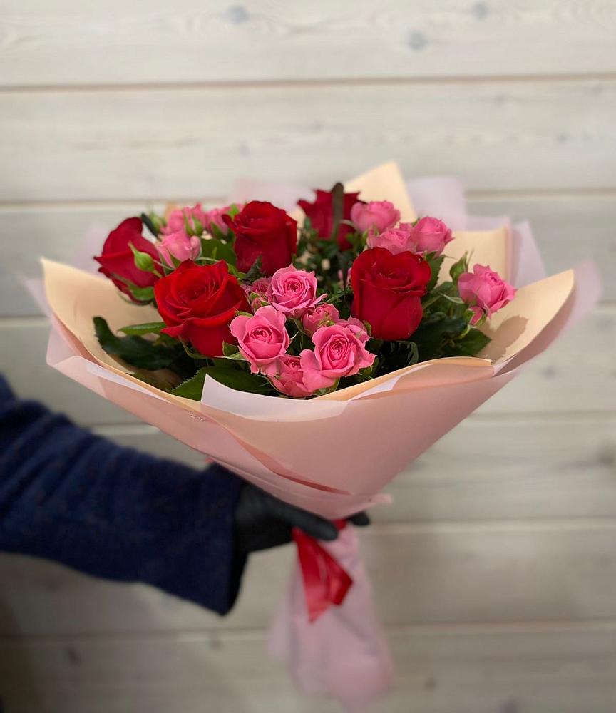 Букет цветов из: Розы в Шайковке