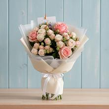 Букет цветов из:  Розы в Шайковке